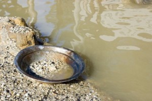 Panning for treasure